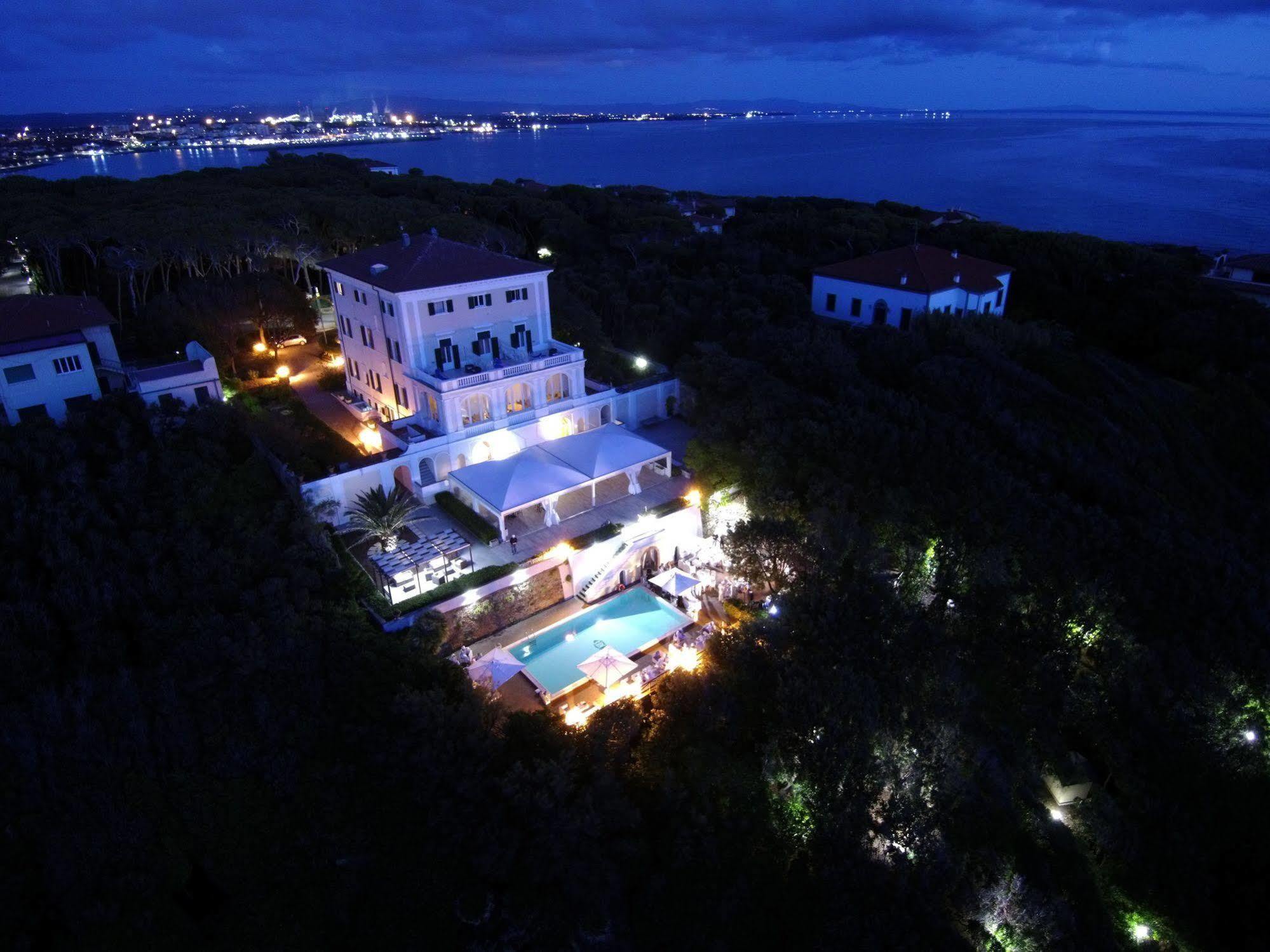 Villa Parisi Grand Hotel Castiglioncello Exterior foto